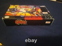 Ghoul Patrol Super Nintendo SNES 100% Complete in Box CIB with Poster & Reg Card