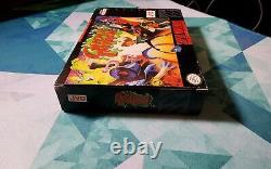 Ghoul Patrol Super Nintendo SNES 100% Complete in Box CIB with Poster & Reg Card