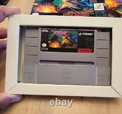 Gradius III (Super Nintendo / SNES, 1991) COMPLETE with Box Tray Manual Poster Ad