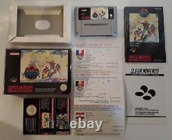 Gros Lot Jeux Tres RARE SNES SUPER NINTENDO Complet TRES BONS ETATS