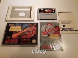 Gros Lot Jeux Tres RARE SNES SUPER NINTENDO Complet TRES BONS ETATS