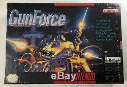 GunForce (Super Nintendo SNES) Brand NEW Factory Sealed Gun Force