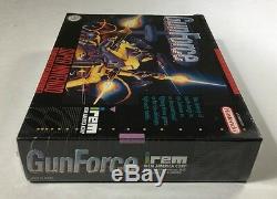 GunForce (Super Nintendo SNES) Brand NEW Factory Sealed Gun Force