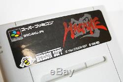 HAGANE Complete Boxed SFC Super Famicom SNES Japan Import US Seller RARE VG A