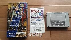 HAGANE Nintendo Super Famicom Boxed game SNES Hudson JPN Tested&working F/S