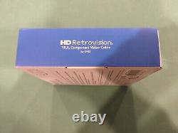 HD Retrovision SNES YPbPr/Component Cable, Super Nintendo, Factory Sealed, New