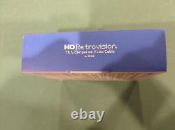 HD Retrovision SNES YPbPr/Component Cable, Super Nintendo, Factory Sealed, New