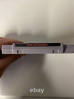 HOME IMPROVEMENT SNES Super Nintendo Game 1994 Rare Tested Works! Authentic
