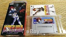 HYPER IRIA SNES Nintendo Super Famicom SFC Game Soft Japan Import Good Condition