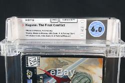 Hagane Final Conflict Super Nintendo SNES Wata Graded 6.0 CIB Complete in Box