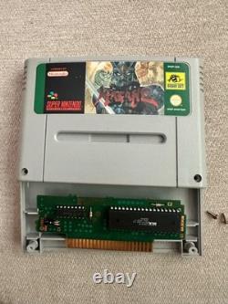 Hagane Super Nintendo SNES Original PAL Game Tested & Working
