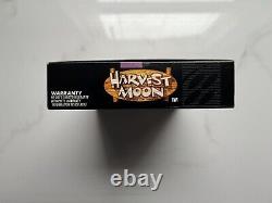 Harvest Moon Super Nintendo SNES CIB Complete Cart Box Manual Inserts Reg Card