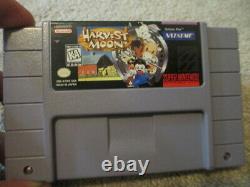 Harvest Moon (Super Nintendo SNES) Complete CIB NICE