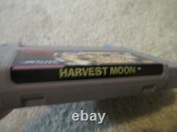 Harvest Moon (Super Nintendo SNES) Complete CIB NICE