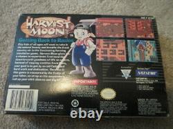 Harvest Moon (Super Nintendo SNES) Complete CIB NICE