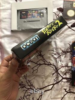 ++ Holy Grail Pocky Rocky 2 FAH Super Nintendo Great Condition Near MINT SNES