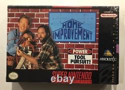 Home Improvement Super Nintendo SNES CIB 100% Complete Near Mint Poster Reg