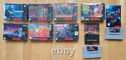 Horror Games Lot! Snes Super Nintendo! Rare! Authentic