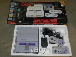 Huge Super Nintendo SNES Collection 5 Systems + 73 Games in Boxes Complete