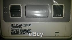 Hyundai Super Comboy (Korean SNES/Super Nintendo) LIKE NEW + 2 brand new pads