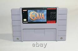 Illusion of Gaia SNES Super Nintendo Complete CIB Good Condition with Map! Rare