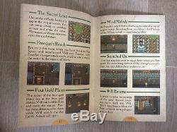 Illusion of Gaia Super NES Nintendo SNES USA in Box USA NTSC Tested