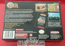 Illusion of Gaia Super Nintendo AUTHENTIC SNES Actual pic LOOK/READ WELL Fast sh