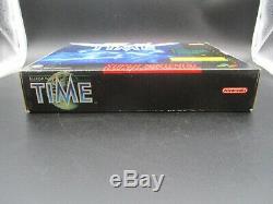 Illusion of Time BIG BOX OVP CIB SNES Super Nintendo TOP