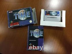 Illusion of Time Super Nintendo SNES 1995 Region Europe PAL