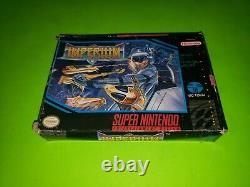 Imperium Super Nintendo SNES TESTED GOOD w BOX (SEE PICS) AUTHENTIC Vic Tokai