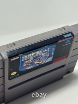 Imperium for Super Nintendo SNES Authentic Tested Cleaned/ Ships Same Day