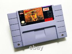 Indiana Jones' Greatest Adventures (Super Nintendo SNES 1994) COMPLETE / CIB