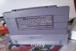 International Superstar Soccer Deluxe Super Nintendo SNES RARE 1995 COMPLETE