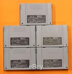 JIKKYOU PARODIUS R TYPE shooter 5 set Nintendo Super Famicom SNES FREE Shipping