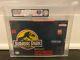 Jurassic Park Super Nintendo Snes Video Game New In Box Sealed Vga Graded 80+