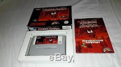 Jeu Super Nintendo SNES Spider-Man Venom Maximum Carnage complet