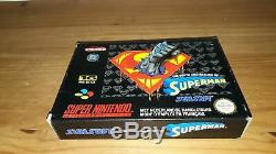 Jeu Super Nintendo SNES The Death and Return of Superman complet