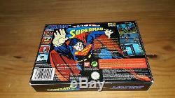 Jeu Super Nintendo SNES The Death and Return of Superman complet