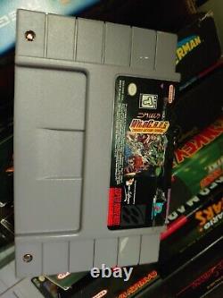 Jim Lee's Wildcats Super Nintendo SNES Authentic Rare