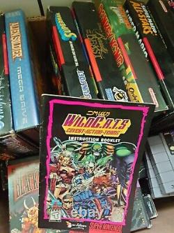 Jim Lee's Wildcats Super Nintendo SNES Authentic Rare