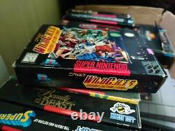 Jim Lee's Wildcats Super Nintendo SNES Authentic Rare