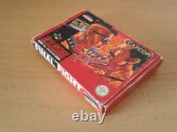 Juego Super Nintendo Snes Final Fight Erbe Con Caja Boxed Pal España Raro! R68