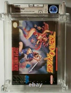 Kendo Rage (Super Nintendo Entertainment System, 1993) SNES WATA GRADED 6.5