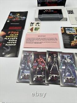 Killer Instinct SNES Super Nintendo Complete CIB Authentic Good no cd