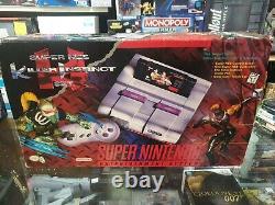 Killer Instinct Super Nintendo SNES Console Complete Box 1chip