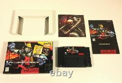 Killer Instinct Super Nintendo Snes Game Complete with CD Soundtrack Tested