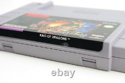 King of Dragons Super Nintendo Snes Game (Capcom, 1994) Cart Only Authentic