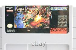 King of Dragons Super Nintendo Snes Game (Capcom, 1994) Cart Only Authentic