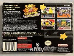 Kirby Super Star (Super Nintendo Entertainment System, 1996) SNES Authentic