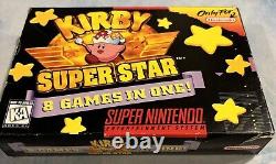 Kirby Super Star (Super Nintendo Entertainment System, 1996) SNES Authentic